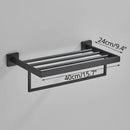 Acessórios Para Banheiro Luxury Ébano - Preto Matte