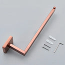 Acessórios Para Banheiro Luxury Rose Gold Brilhante