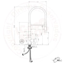 Torneira Gourmet Rose Gold Aquabella Premium