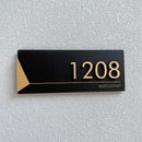 Placa Personalizada Modern Door Residencial e Comercial