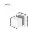 Acabamento Quadrado para Registro Rose Gold Brilhante Deca / Docol