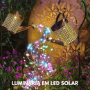 Luminária Solar Regador Encantado - À prova d'água Decoração de Jardim