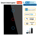 Interruptor Smart Wi-Touch e Comando de Voz Tuya - Compatível com Alexa e Google Home