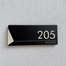 Placa Personalizada Modern Door Residencial e Comercial