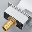 Torneira Para Lavabo e Banheiro Luxury Cromada Waterfall - Cuba Baixa