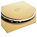 Ralo Click Up Inox Inteligente Dourado 15x15 cm