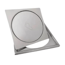 Ralo Click Inox Inteligente 10x10 Cm + Porta Grelha