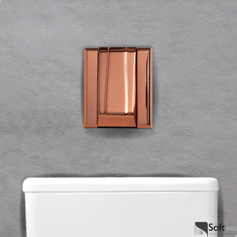 Acabamento para Válvulla de Vaso Sanitário Rose Gold Padrão Deca / Docol / Hydra