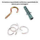 Placas Vazadas Decorativas Cobogó Arabesco MDF Kit 10 / 20 / 30 Unidades