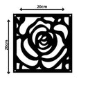 Placas Vazadas Decorativas Cobogó Flower MDF kit  10 / 20 / 30 Unidades