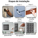 Placas Vazadas Decorativas Cobogó Flower MDF kit  10 / 20 / 30 Unidades