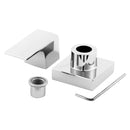 Acabamento para Registro Cromado de Gaveta/Pressão Padrão Deca e Docol