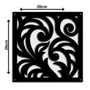 Placas Vazadas Decorativas Cobogó Arabesco MDF Kit 10 / 20 / 30 Unidades