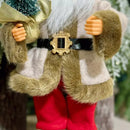 Papai Noel de Tecido 30cm Charme e Tradição no Seu Natal
