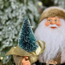 Papai Noel de Tecido 30cm Charme e Tradição no Seu Natal