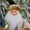 Papai Noel de Tecido 30cm Charme e Tradição no Seu Natal