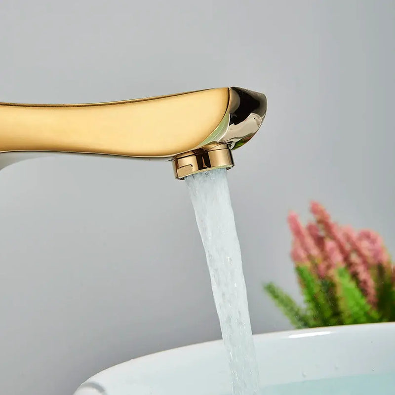 Torneira Monocomando Luminance Para Banheiro Lavabo Cuba Alta