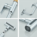 Torneira de Cozinha EleganceFlow - Rotação 360°  Ducha Extensível, Quente e Fria