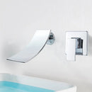 Torneira de Parede AquaCurve para Banheiro Monocomando Quente e Fria