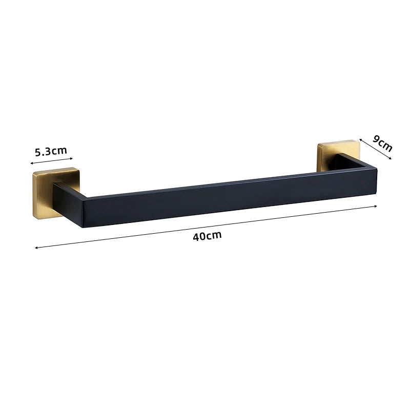Acessórios Para Banheiro Ônix Golden