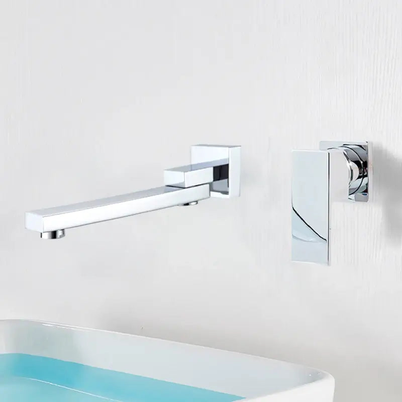 Torneira de Parede AquaClean para Banheiro Monocomando Quente e Fria