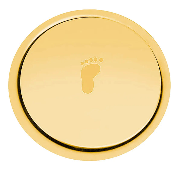 Ralo Click Up Inox Inteligente Dourado Fosco 15x15 cm