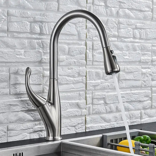 Torneira Gourmet Para Cozinha AquaLux Monocomando Água Quente e Fria