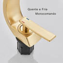 Torneira Para Banheiro Elegance Monocomando Quente e Fria