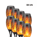 Luminária Balizadora Solar em LED - Solar Flame